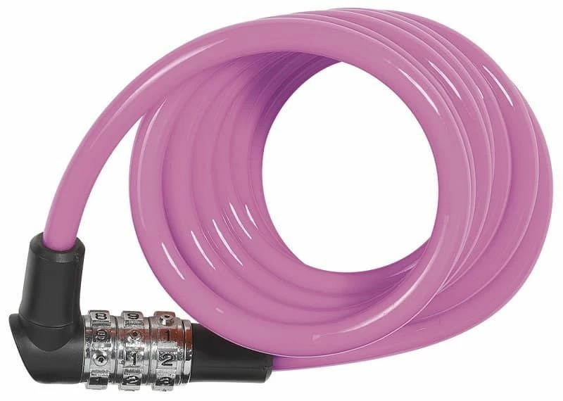 Abus 1150 Kids Spirallås M. Kode, Blå 4 Abus 1150 Kids Spirallås M. Kode, Blå - Billede 2