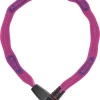 Abus Catena 6806 Kædelås, Neon Pink -BROOKS Sadel Butik abus catena 685 kaedelaas neon pink