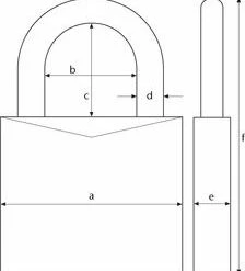 Abus Hængelås 64TI/20 Blister -BROOKS Sadel Butik abus haengelaas 64ti20 blister 9
