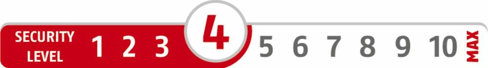 Abus Hængelås 64TI/30 Blister 4 Abus Hængelås 64TI/30 Blister - Billede 2