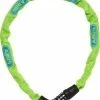 Abus Steel-O-Chain™ 5805C/75 Lime,Security Level 4 Kædelås - 75 Cm 2 Abus Steel-O-Chain™ 5805C/75 Lime,Security Level 4 Kædelås - 75 Cm -BROOKS Sadel Butik abus steel o chain™ 5805c75 lime forsikringsgodkendt kaedelaas 75 cm