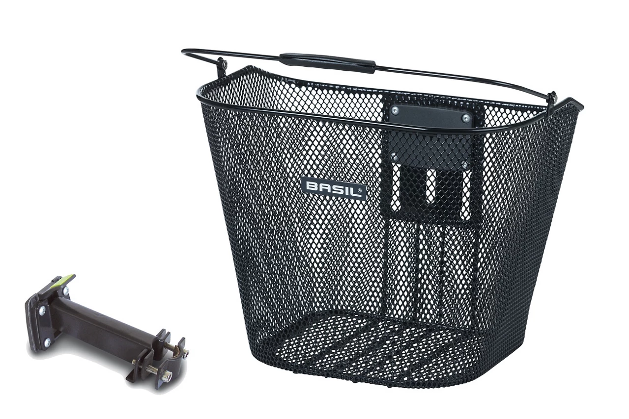 Basil Bremen Baseasy Cykelkurv Til Foran I Sort 3 Basil Bremen Baseasy Cykelkurv Til Foran I Sort