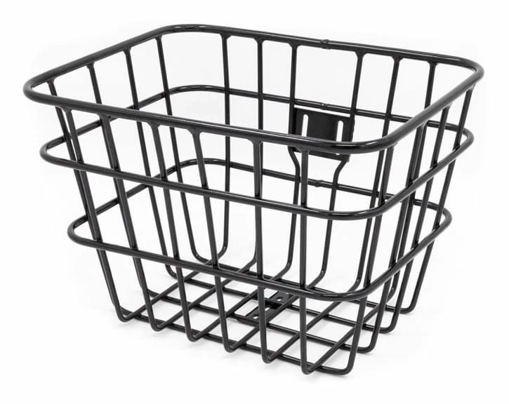 Bike Attitude Cykelkurv Aluminium Blank Sort Inkl. Tilbehør 3 Bike Attitude Cykelkurv Aluminium Blank Sort Inkl. Tilbehør