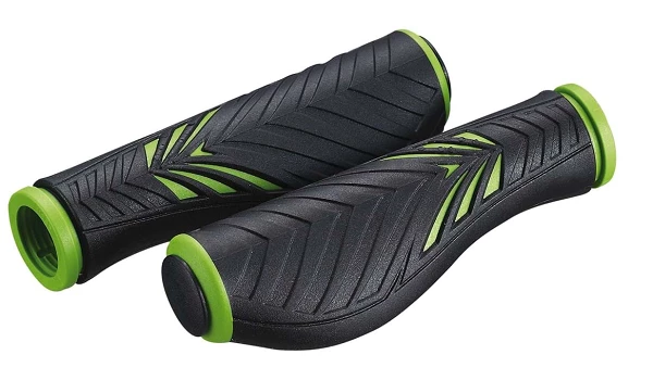 Bike Attitude Ergonomisk Kraton Cykelhåndtag Med Gel, Sort/grøn - 130 Mm 3 Bike Attitude Ergonomisk Kraton Cykelhåndtag Med Gel, Sort/grøn - 130 Mm