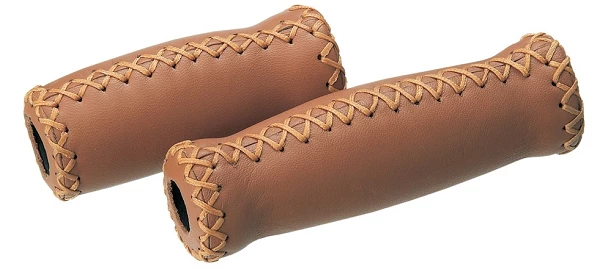 Bike Attitude Læder Cykelhåndtag Lysebrun, 127/90 Mm 3 Bike Attitude Læder Cykelhåndtag Lysebrun, 127/90 Mm