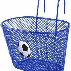 ECykelhjelm.dk Blå Cykelkurv Til Børn-Metal