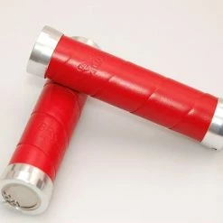 Brooks Slender Grips Cykelhåndtag Rød, 130/130 Mm