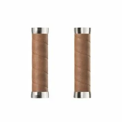 Brooks Slender Leather Cykelhåndtag Aged Brun, 130/130 Mm