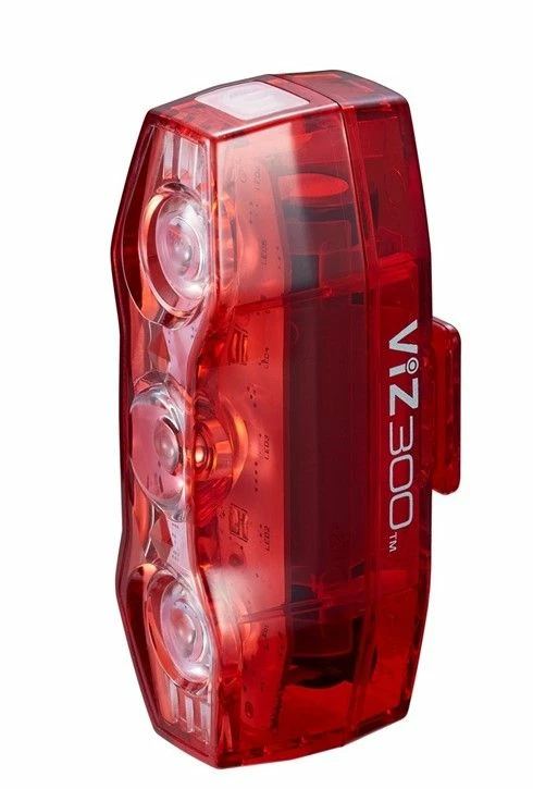 Cateye Baglygte ViZ300 TL-LD810 USB Opl. 30/300 Lumen 3 Cateye Baglygte ViZ300 TL-LD810 USB Opl. 30/300 Lumen