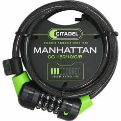 Abus Citadel Spirallås 10 Mm, M. Kode