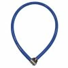 KrptoLok Combo Kable Keeper 665 Kædelås Med Kode 9mmx65cm Blå -BROOKS Sadel Butik combo kable keeper 665 kaedelaas med kode 9mmx65cm blaa