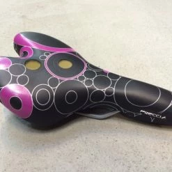 Cultima Selle Royal Gel Sadel, Sort/lilla