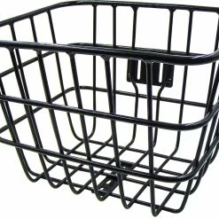 ATRAN VELO Cykelkurv For Bike Attitude Aluminium Mat Sort 38x30x27 Inkl. Tilbehør(Black Winther)