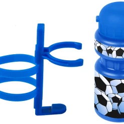 ECykelhjelm.dk Cykelkurv + Ringeklokke + Flaske M. Holder Med Fodbold Motiv 7 ECykelhjelm.dk Cykelkurv + Ringeklokke + Flaske M. Holder Med Fodbold Motiv -BROOKS Sadel Butik fodbold cykelsaet til boern 1