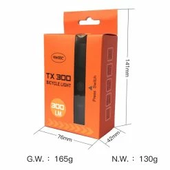 Hecto+ Vision Hecto+ Twooc TX300 - Forlygte -BROOKS Sadel Butik hecto twooc tx300 forlygte 8