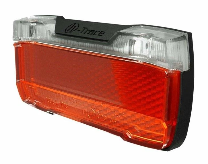 Herrmans Baglygte H-Trace Dynamo 2 Dioder Til Bagagebærer 50mm 3 Herrmans Baglygte H-Trace Dynamo 2 Dioder Til Bagagebærer 50mm