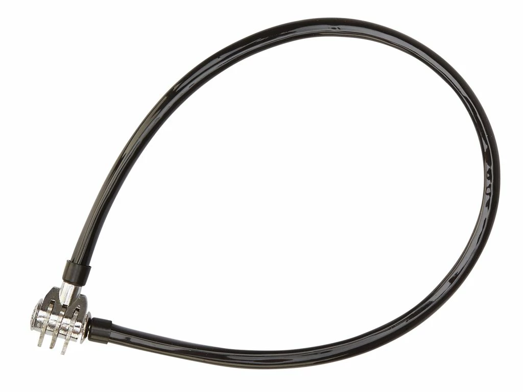 Kabellås Bike Attitude 4,5x650 Mm Sort M/kode 3 Kabellås Bike Attitude 4,5x650 Mm Sort M/kode