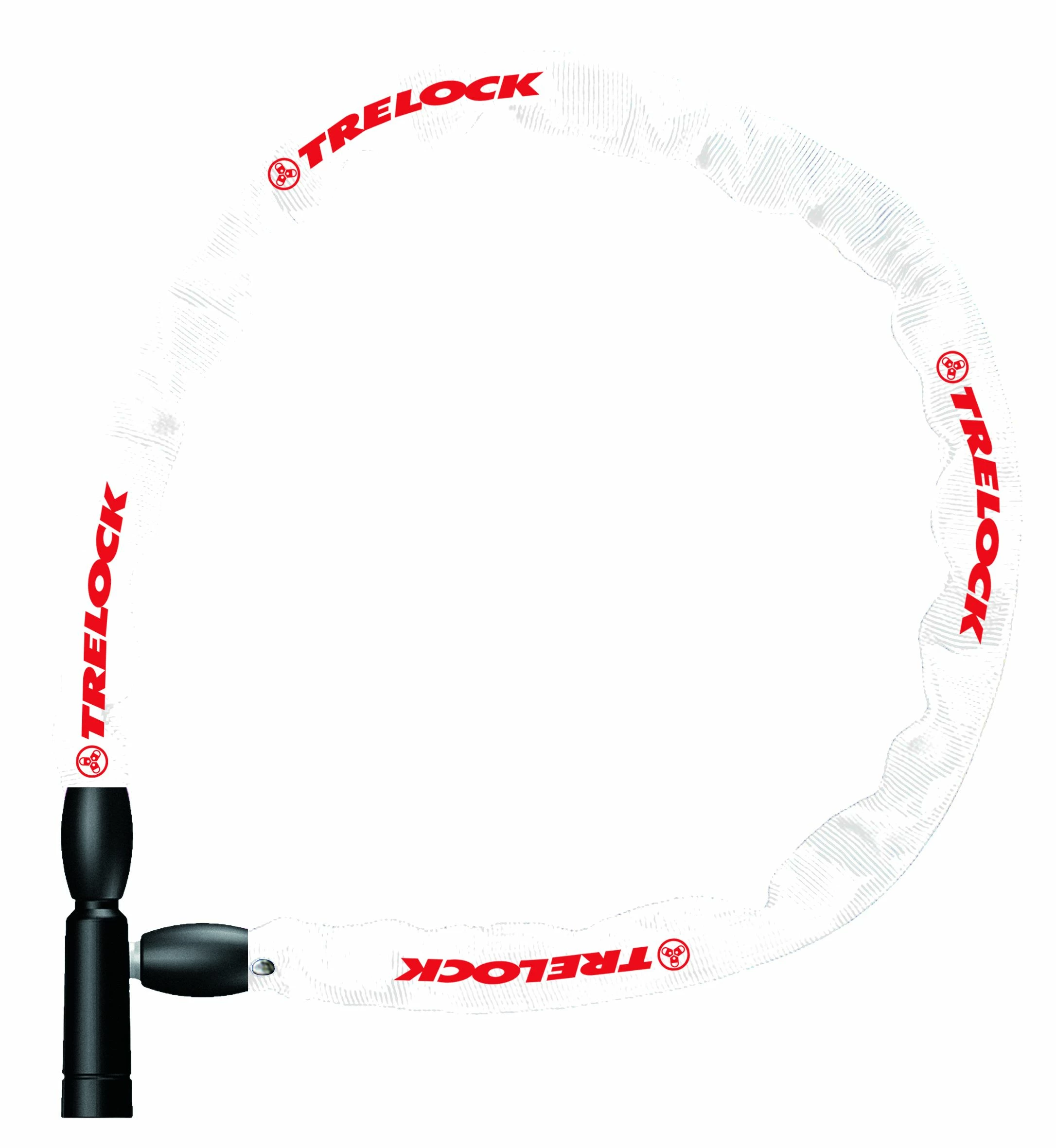 TRELOCK Kædelås BC 115, 110cm/4mm, Hvid, Lv1 3 TRELOCK Kædelås BC 115, 110cm/4mm, Hvid, Lv1