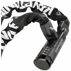 KrptoLok Kryptonite Combo Keeper 790 Kædelås Med Kode 7mm X 90cm Integreret -BROOKS Sadel Butik kryptonite combo keeper 790 kaedelaas med kode 7mm x 90cm integreret 1