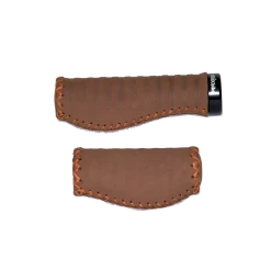 Mixbike Håndtag Brun Læder 135/92mm