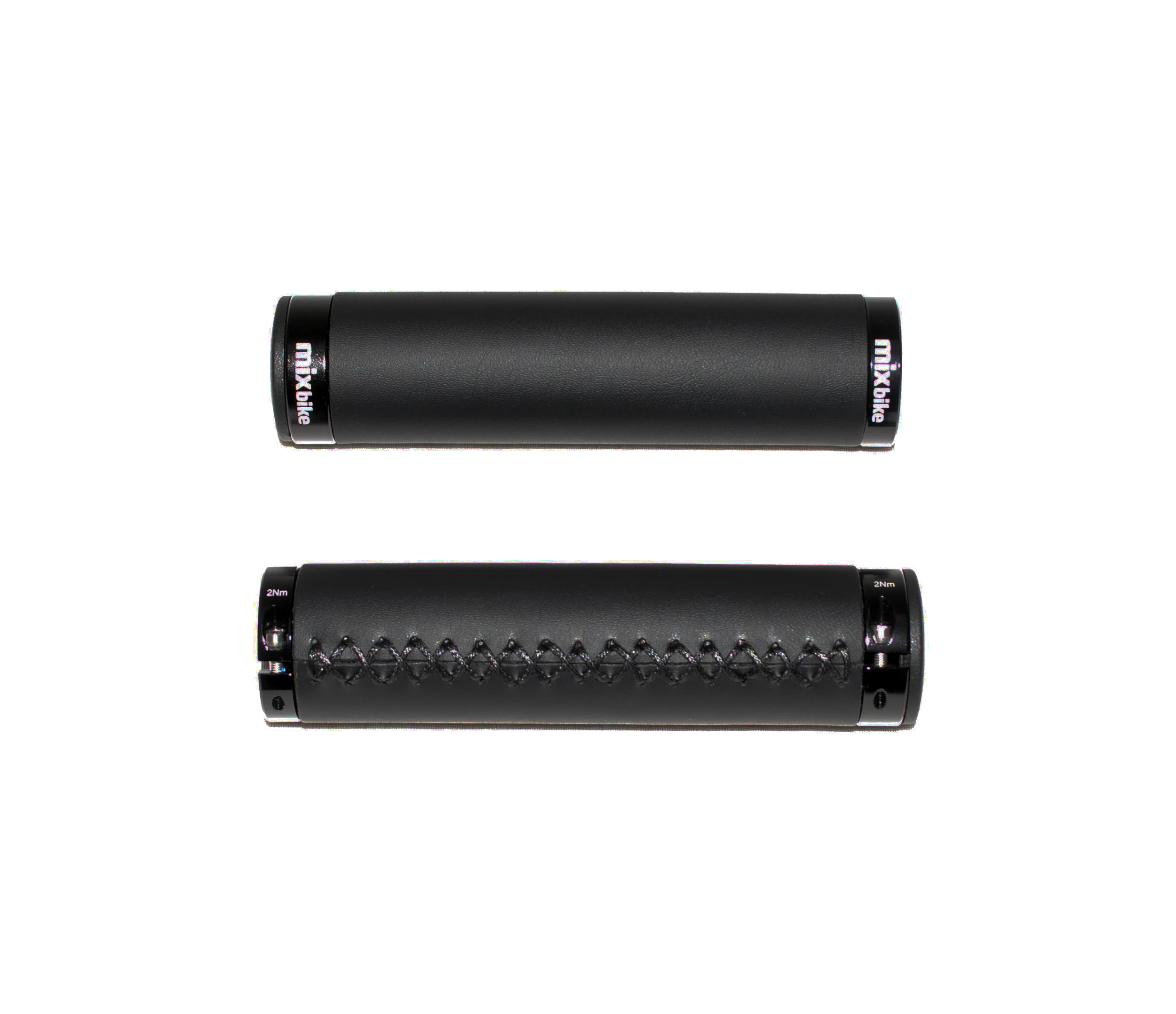 Mixbike Håndtag Sort Læder 135,5/135,5mm 3 Mixbike Håndtag Sort Læder 135,5/135,5mm