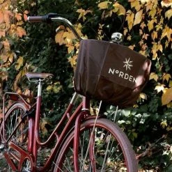 Forside -BROOKS Sadel Butik norden regnslag til cykelkurv brun 1