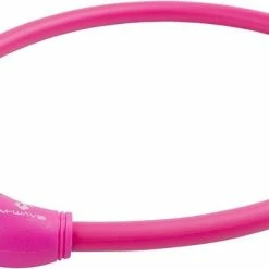 M-Wave DS 12.6,5 Cykellås Med Kode, Pink