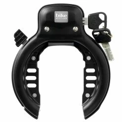 TRELOCK Ringlås Bike Attitude M/2 Bolte Sort / Med Beslag (forsikringsgodkendt)