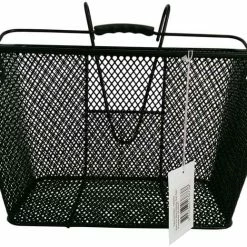 Sort Bike Attitude Front Cykelkurv Med Bærehåndtag, 38 X 26 X 23 Cm