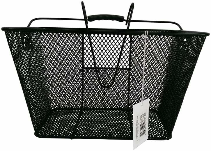 Sort Bike Attitude Front Cykelkurv Med Bærehåndtag, 38 X 26 X 23 Cm 3 Sort Bike Attitude Front Cykelkurv Med Bærehåndtag, 38 X 26 X 23 Cm