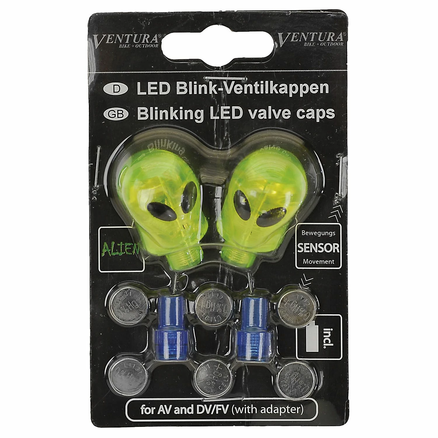VENTURA Alien Ventilhætte M. Led Lys 4 VENTURA Alien Ventilhætte M. Led Lys - Billede 2